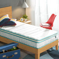 Zinus Matelas 90 x 190 cm - Hauteur 20 cm - Matelas en Mousse à mémoire de Forme et Ressorts - Matelas Hybride : Cuisine et Maison