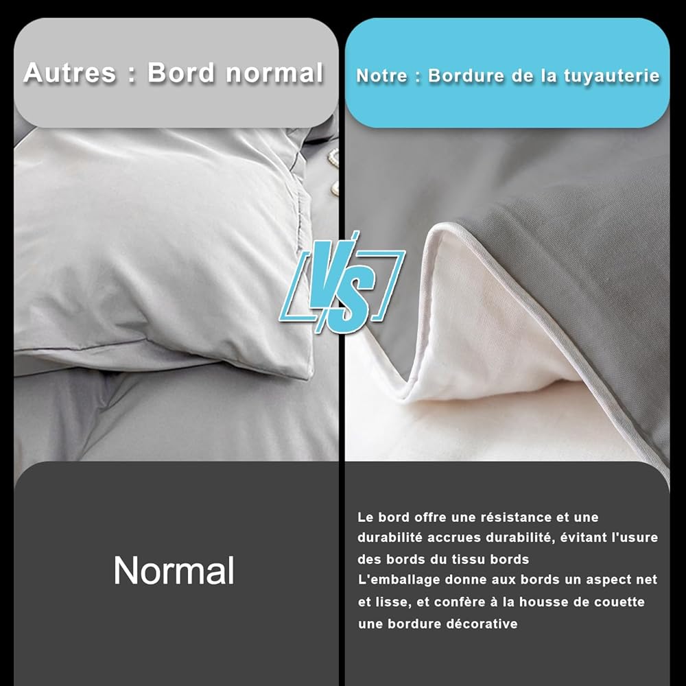 Parure de Lit 100% Coton 240x260 cm, Housse de Couette Lion Rose, Ensemble de Literie À Imprimé Floral Animalier, Literie sur Le Thème de La Nature, pour Enfants Jeunes Adultes, Ultra Doux : Cuisine et Maison