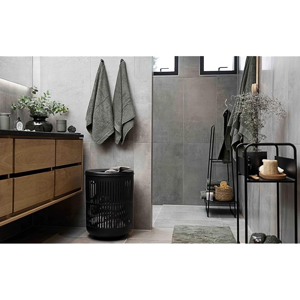 Zone Denmark Ume Panier à linge, 40 x 54 cm, eucalyptus : VE2: Cuisine et Maison
