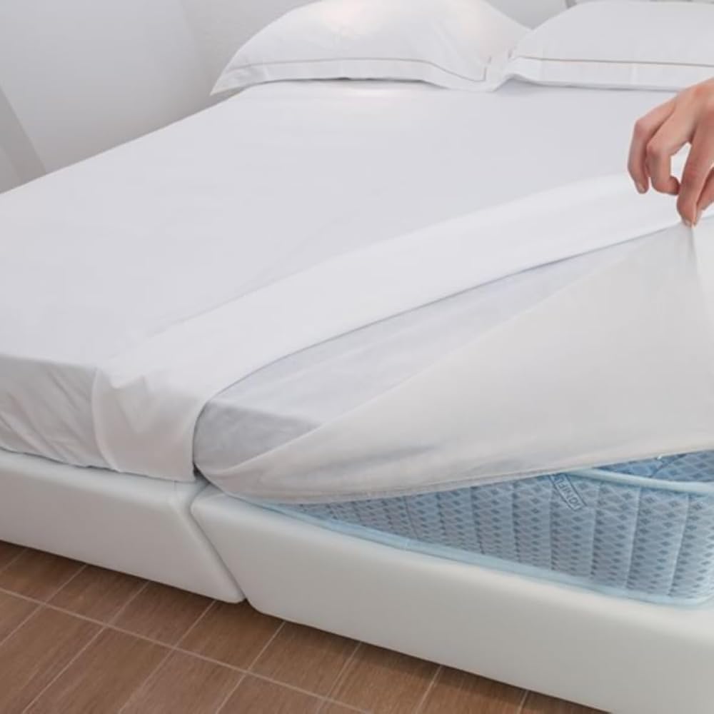 Kit Protection Literie Jetable – 10 Housses Matelas 140x200 cm + 20 Taies Oreiller 60x60 cm – Non Imperméable - Hygiène Literie - Housse Matelas à Usage Unique : Cuisine et Maison
