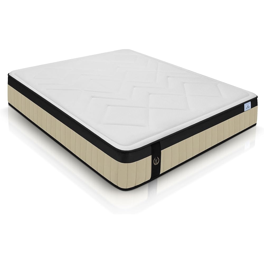 WIN REST Colchon Cesar Matelas, Coton Polyuréthane, 140x180 cm : Cuisine et Maison