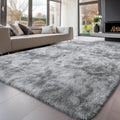 Sour Lemon Tapis de Salon, à Poils Longs, Tapis Chambre Gris, 200 x 300 cm, antidérapant, Extra Large, Moelleux et Moderne, pour Chambre à Coucher, Chambre d'enfant : Cuisine et Maison