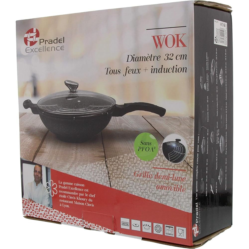 Pradel Excellence - Planche à Découper Bambou 40 x 30 cm - Naturelle et Durable - Surface Large et Résistante - Idéale pour Viande, Légumes, Fromage - Entretien Facile : Cuisine et Maison