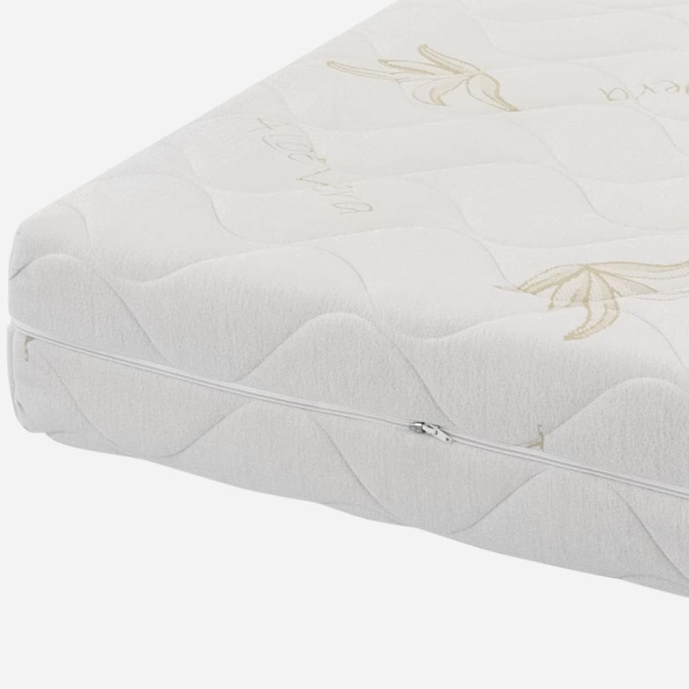 miasuite i sogni italiani Matelas 140x190 Épaisseur 19 cm - waterfoam, déhoussable, Aloe Vera | Lupin : Cuisine et Maison