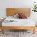Zinus Matelas 140 x 190 cm - 15 cm de Haut - Matelas en Mousse à mémoire de Forme au thé Vert - Certifié Oeko-TEX : Cuisine et Maison