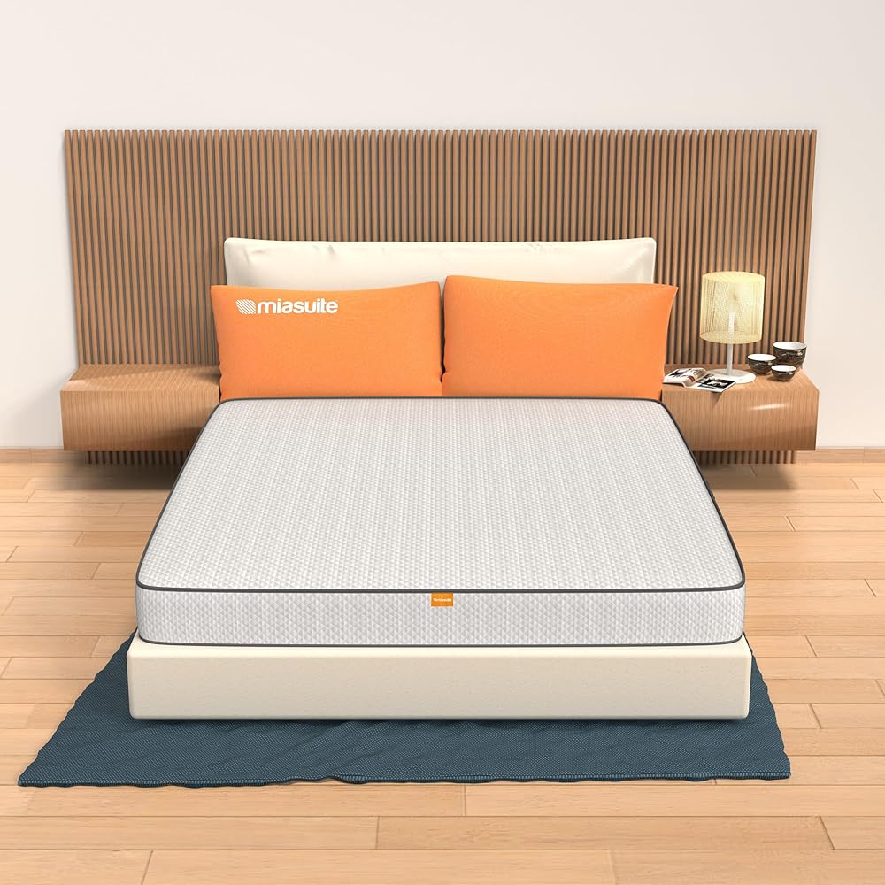 miasuite i sogni italiani Matelas 140x190 Épaisseur 12 cm - Waterfoam, pliable, Dispositif médical | Primavera, Blanc : Cuisine et Maison