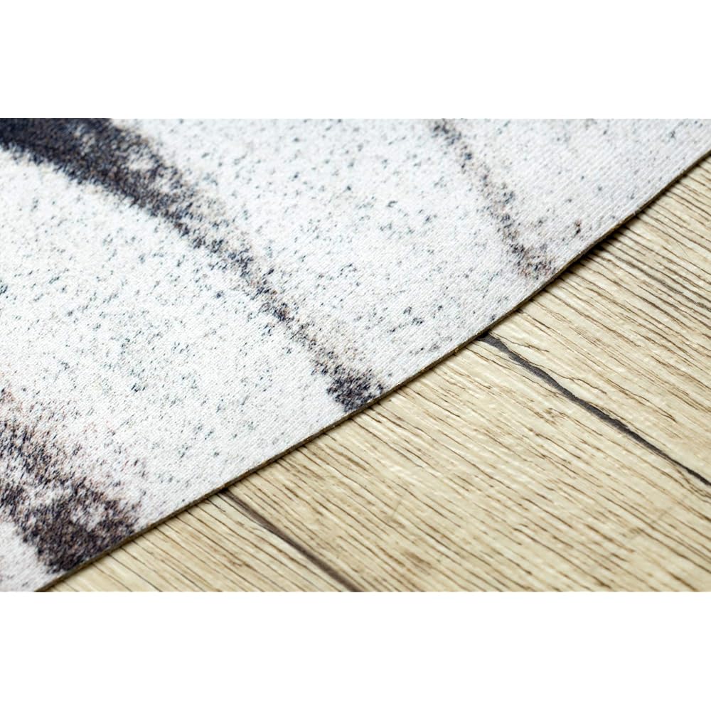 rugsx Tapis imprimé Cowhide, Zèbre, Motif Animal, Faux Cuir, Tapis de Sol pour Le Salon, la Maison, la Chambre à Coucher, DIY Crafts, Blanc Noir 100x150 cm : Cuisine et Maison