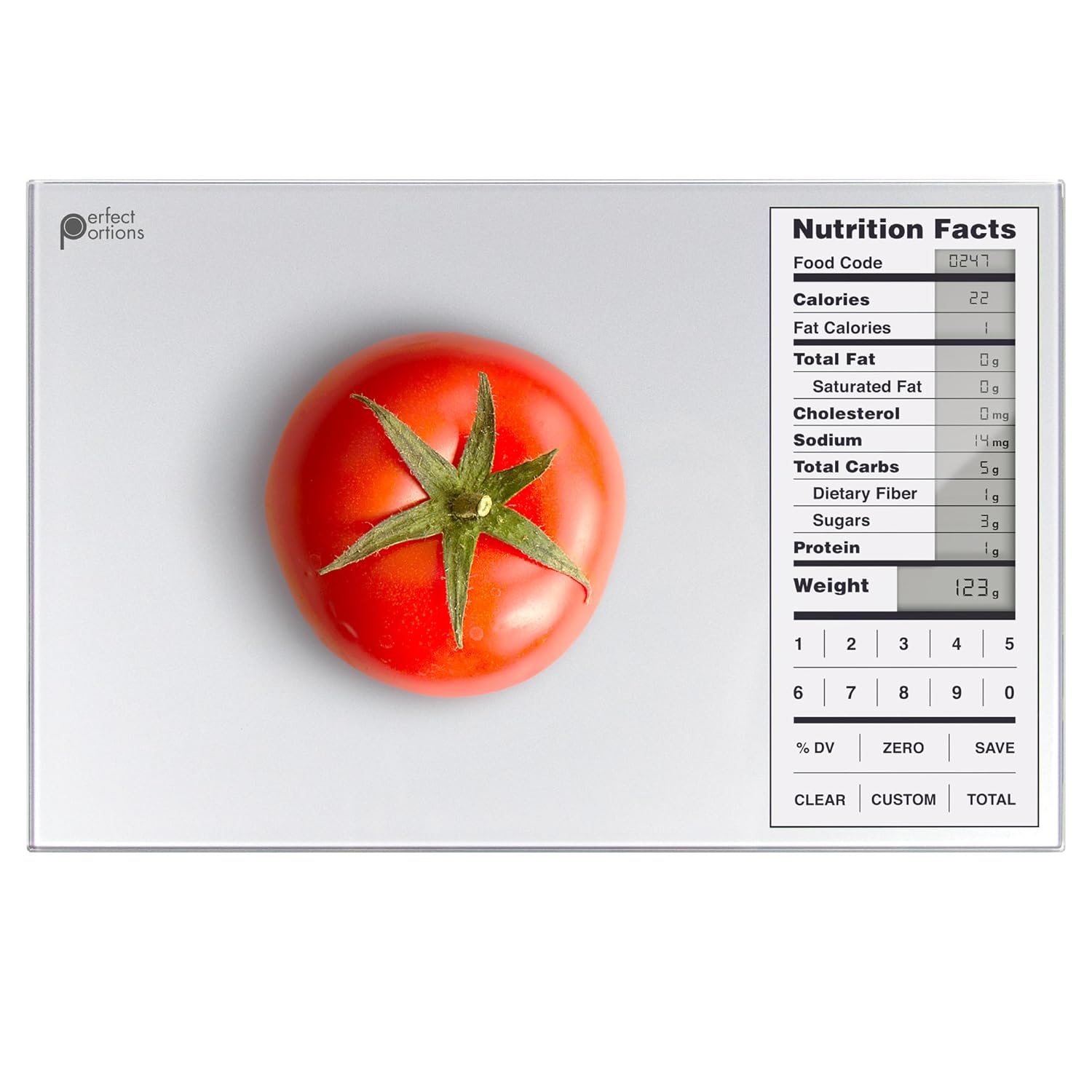 Greater Goods Balance alimentaire parfaite pour peser les repas nutritionnels, calculer les informations sur les aliments et portionner des collations, résolution en grammes ou livres et onces, conçue : Cuisine et Maison