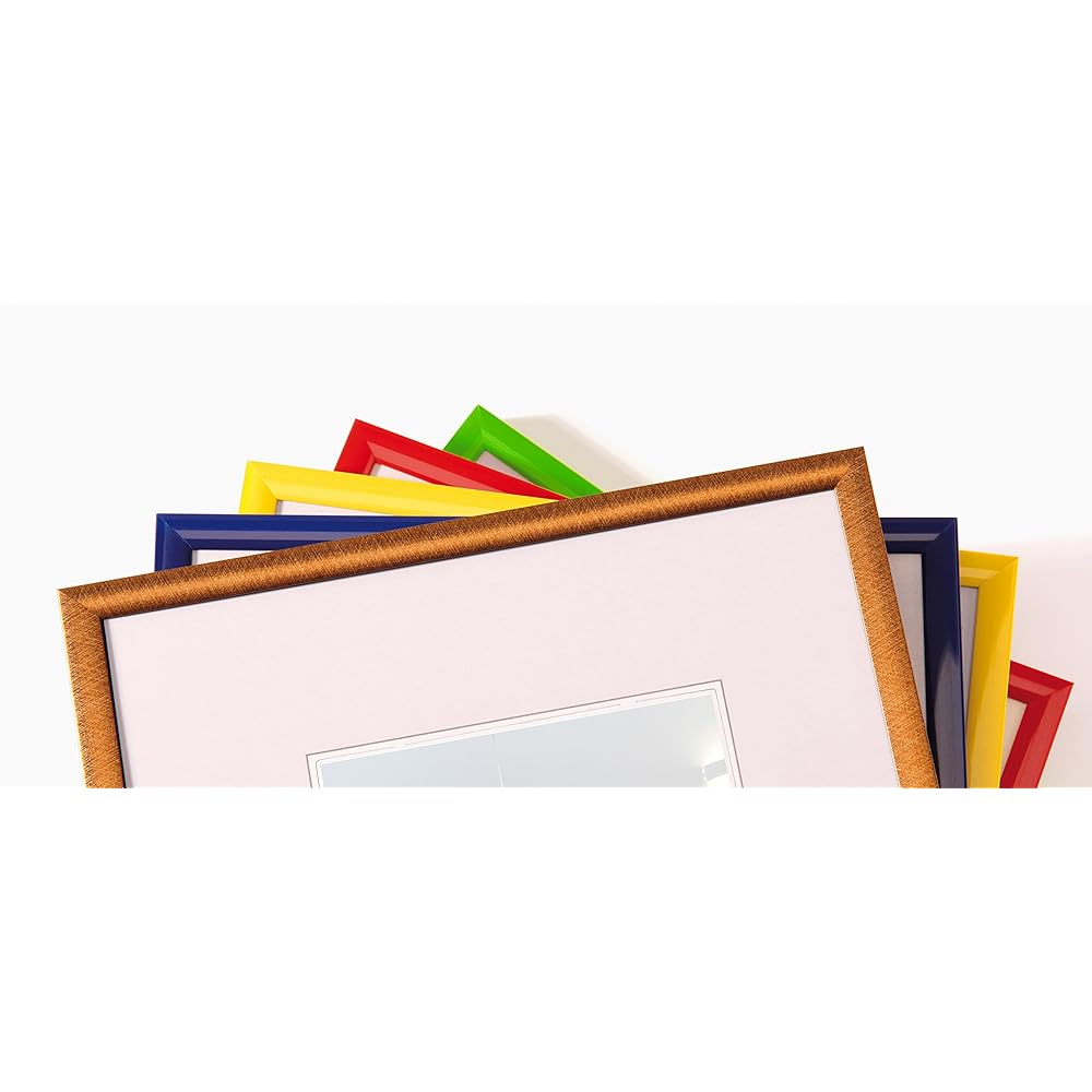 Walther Design Cadre photo argent 30 x 45 cm lot de 3, cadre plastique New Lifestyle KV045S3 :