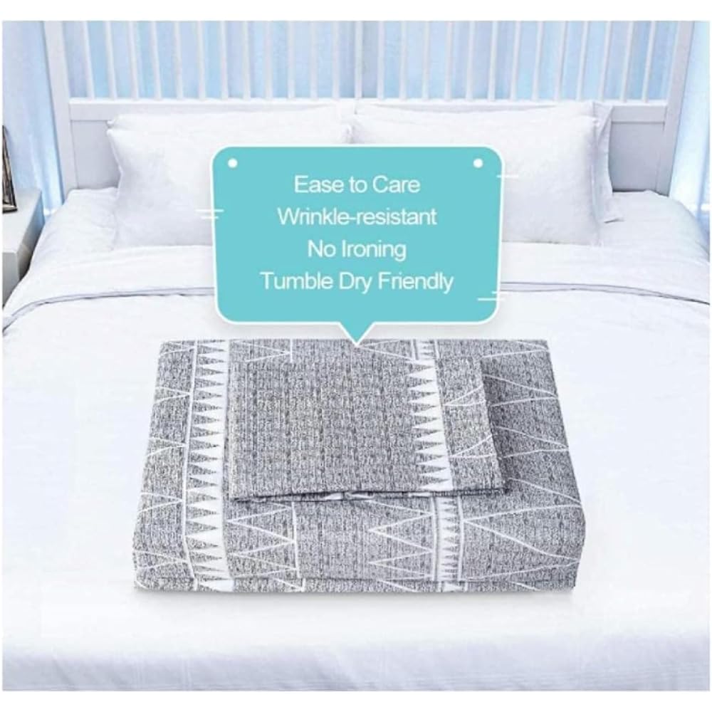 Housse de Couette 200x200 Cerises Et Fleurs Housse de Couette Microfibre Parure de Lit Ultra-Doux Housses de Couettes avec Fermeture Eclaire - Inclure 2 Taies(50x75cm) : Cuisine et Maison