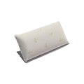 ECCOX - Lot de 2 Oreillers Viscoélastique Soja - 60x40 cm - Noyau en Mousse à Mémoire de Forme - Tissu Soja Stretch - Amovible - Fermeté Moyenne : Cuisine et Maison