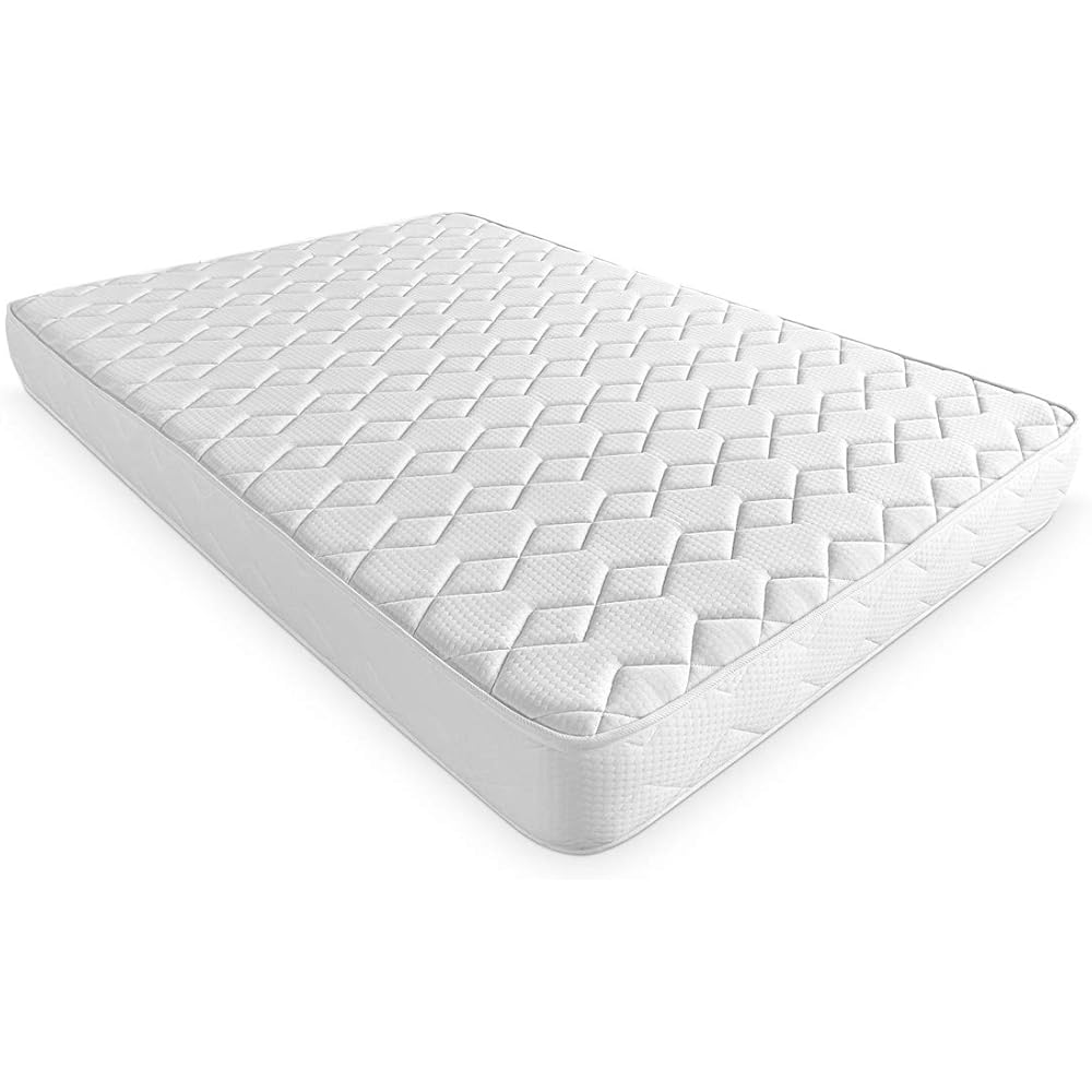Dreaming Online - Matelas viscoélastique Sena réversible, Ferme et Confortable, fermeté Moyenne-élevée, Face Hiver, Blanc, 150x190 : Cuisine et Maison