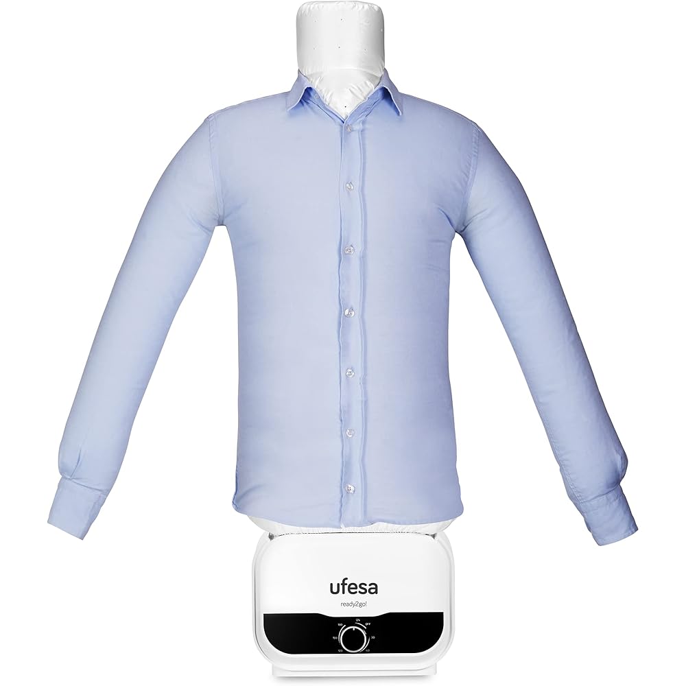 Ufesa SV1200 Mannequin 2 en 1, Repassage et Séchage Automatique, 1200 W, Elimine les Plis, Désodorise et Neutralise les Odeurs, Minuterie 3h, Tailles S - XXL : Cuisine et Maison
