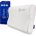The Slumbar Pillow Oreiller en mousse à mémoire de forme pour soulager les douleurs au cou et aux épaules Soutien orthopédique cervical pour la têtele cou Idéal pour les personnes dormant sur le : Cuisine et Maison