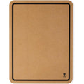 Weber Works - Planche à découper (48 x 36cm), planche à découper réversible pour la préparation et le service, avec rigoles de jus, lavable au lave-vaisselle - Marron/Noir (3400127) : Cuisine et Maison