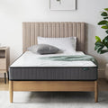 ZINUS Matelas Simple – Matelas à Ressorts ensachés et Mousse à mémoire de Forme – 90 x 190 cm – Hauteur 20 cm – Fermeté Moyenne – Matelas Hybride Doux pour la Peau – Matelas orthopédique avec Soutien : Cuisine et Maison