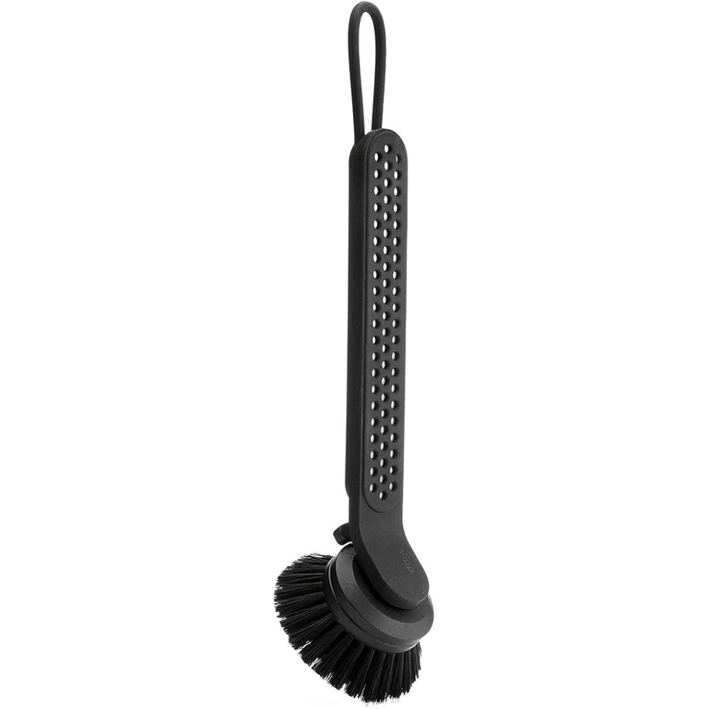 Vipp VIPP280 Brosse à Vaisselle Nettoyage en Acier Inoxydable Noir 26 x 6 : Cuisine et Maison