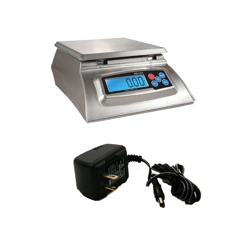 My Weigh KD-8000 Kitchen And Craft Digital Scale + My Weigh AC Adapter by My Weigh : Cuisine et Maison