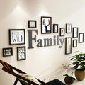 zaqiming Cadres Photo Collage Ensemble De 14 Pièces Set,Cadre Mur De Photo en Bois,Accessoires D'ornements familly : Cuisine et Maison