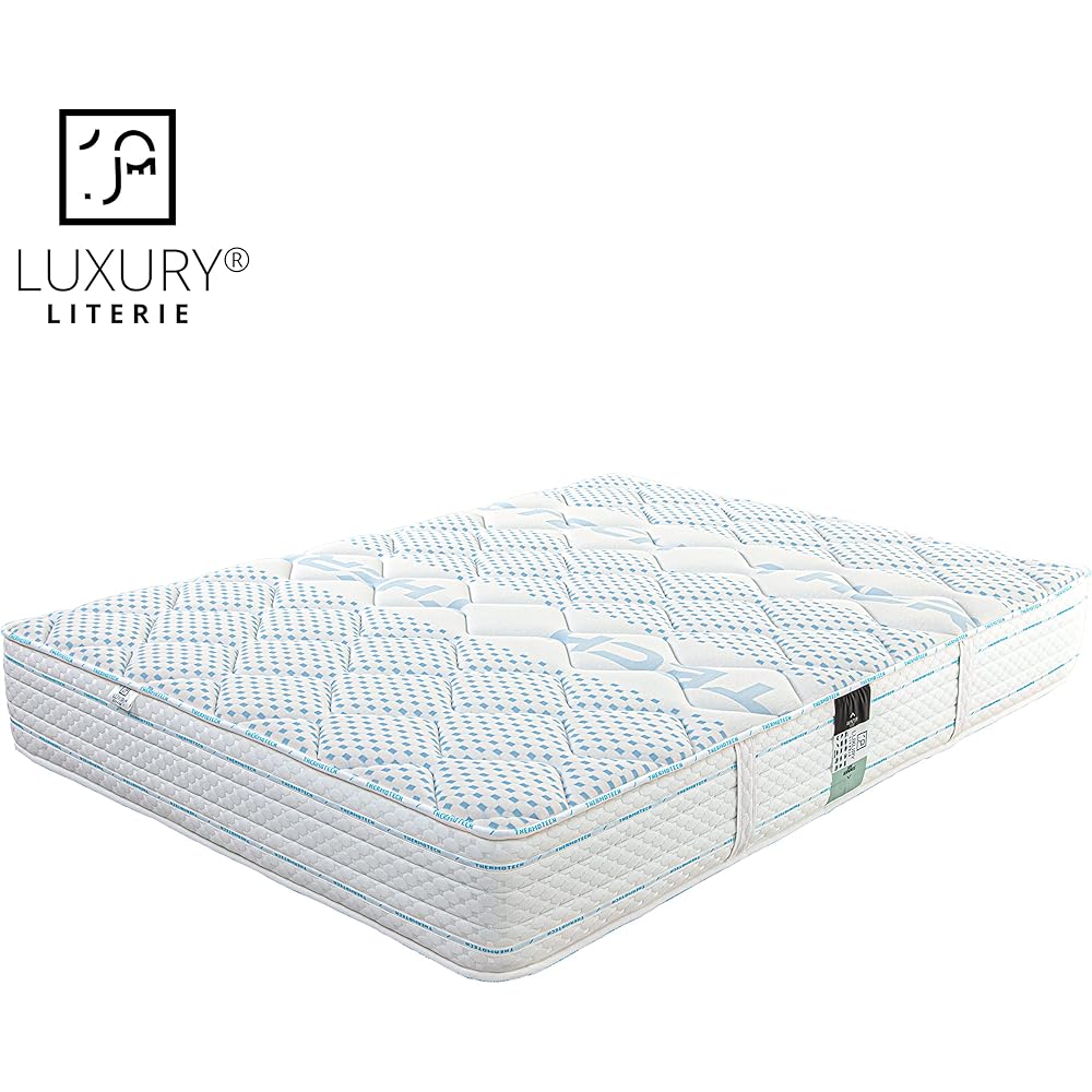 Luxury Literie Matelas 140 x 190 cm | Mousse à Mémoire De Forme | Thermotec | Haute Adaptabilité | Indépendance du Couchage | Ergonomique | Orthopédique | 24 cm (+/- 2cm) | Toutes Les Dimensions : Cuisine et Maison