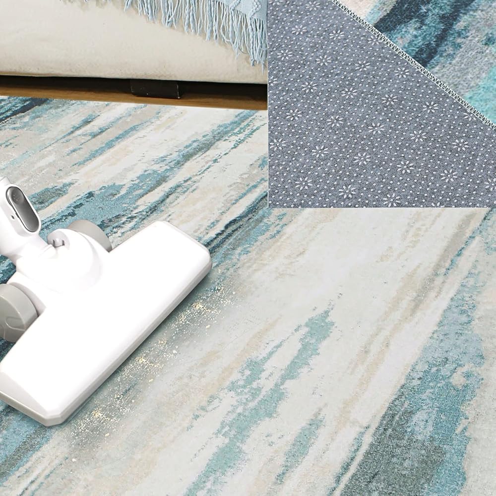 Cinknots Tapis Salon Tapis Chambre Tapis de Salon Tapis Abstraits Modernes Tapis antidérapant pour Salon (Gris10, 200 x 300 cm) : Cuisine et Maison