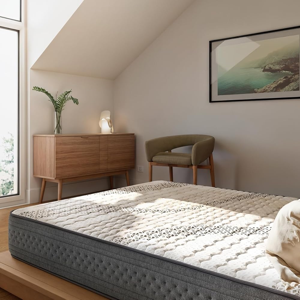 KUO Dream - DreamFlex | Matelas à mémoire de Forme | Hauteur 23 cm | Ergonomique et Respirant | Face Été/Hiver | 140 x 190 cm : Cuisine et Maison