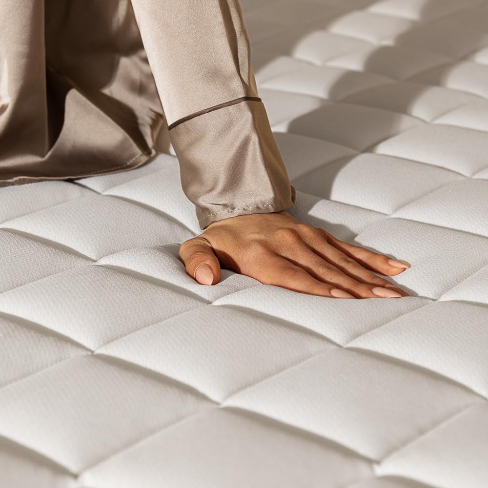 Cecotec Matelas à Mémoire de Forme et à Ressorts Ensachés Flow 6790 Hybrid 140x190 Multicouche, Hauteur 26 cm, Fermeté Élevée, Indépendance des Couches, Respirabilité, Double Face pour Hiver et Été. : Cuisine et Maison