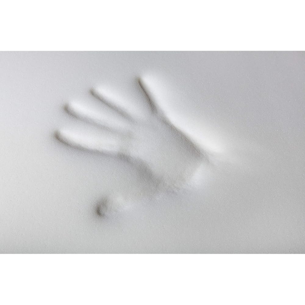 ECCOX - Lot de 2 Oreillers Viscoélastique Soja - 60x40 cm - Noyau en Mousse à Mémoire de Forme - Tissu Soja Stretch - Amovible - Fermeté Moyenne : Cuisine et Maison