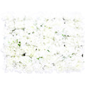 RainWeel Lot de 20 toiles murales artificielles blanches pour décoration de mariage - 40 x 60 cm - Pour fête, mariage, Noël, décoration d'intérieur : Cuisine et Maison