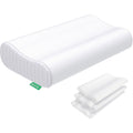 UTTU Oreiller cervical pour soulager les douleurs cervicales, oreiller cervical en mousse à mémoire de forme pour dormir, oreiller rafraîchissant pour dormir sur le côté, oreiller orthopédique : Cuisine et Maison