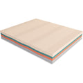 Baldiflex Matelas français Memory Foam 4 Couches Arc-en-Ciel Plus 140 x 190 cm – Aloe Vera Cus. Savon INCL. : Cuisine et Maison