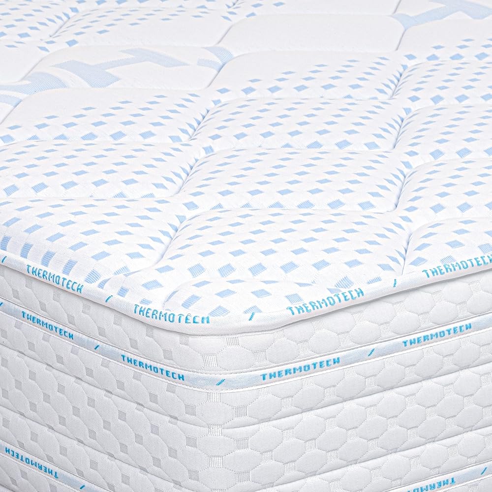 Luxury Literie Matelas 140 x 190 cm | Mousse à Mémoire De Forme | Thermotec | Haute Adaptabilité | Indépendance du Couchage | Ergonomique | Orthopédique | 24 cm (+/- 2cm) | Toutes Les Dimensions : Cuisine et Maison