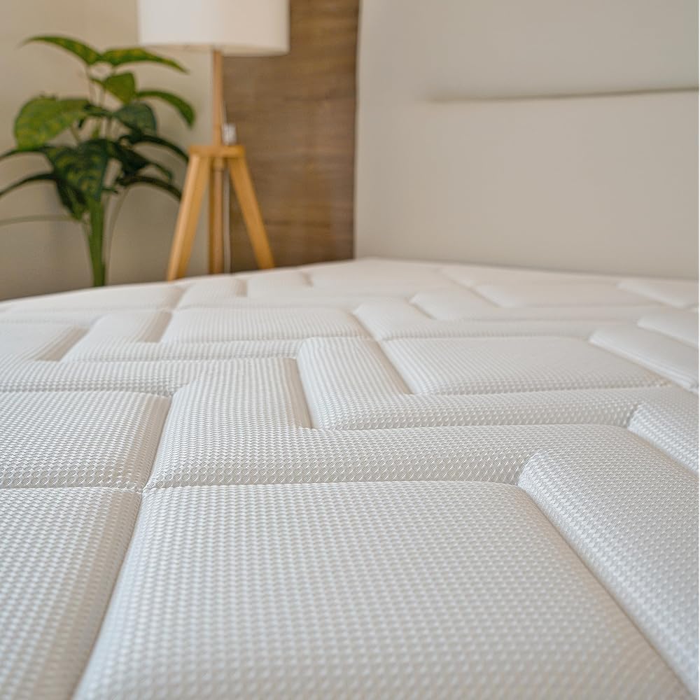 WIN REST Colchon Cesar Matelas, Coton Polyuréthane, 140x180 cm : Cuisine et Maison