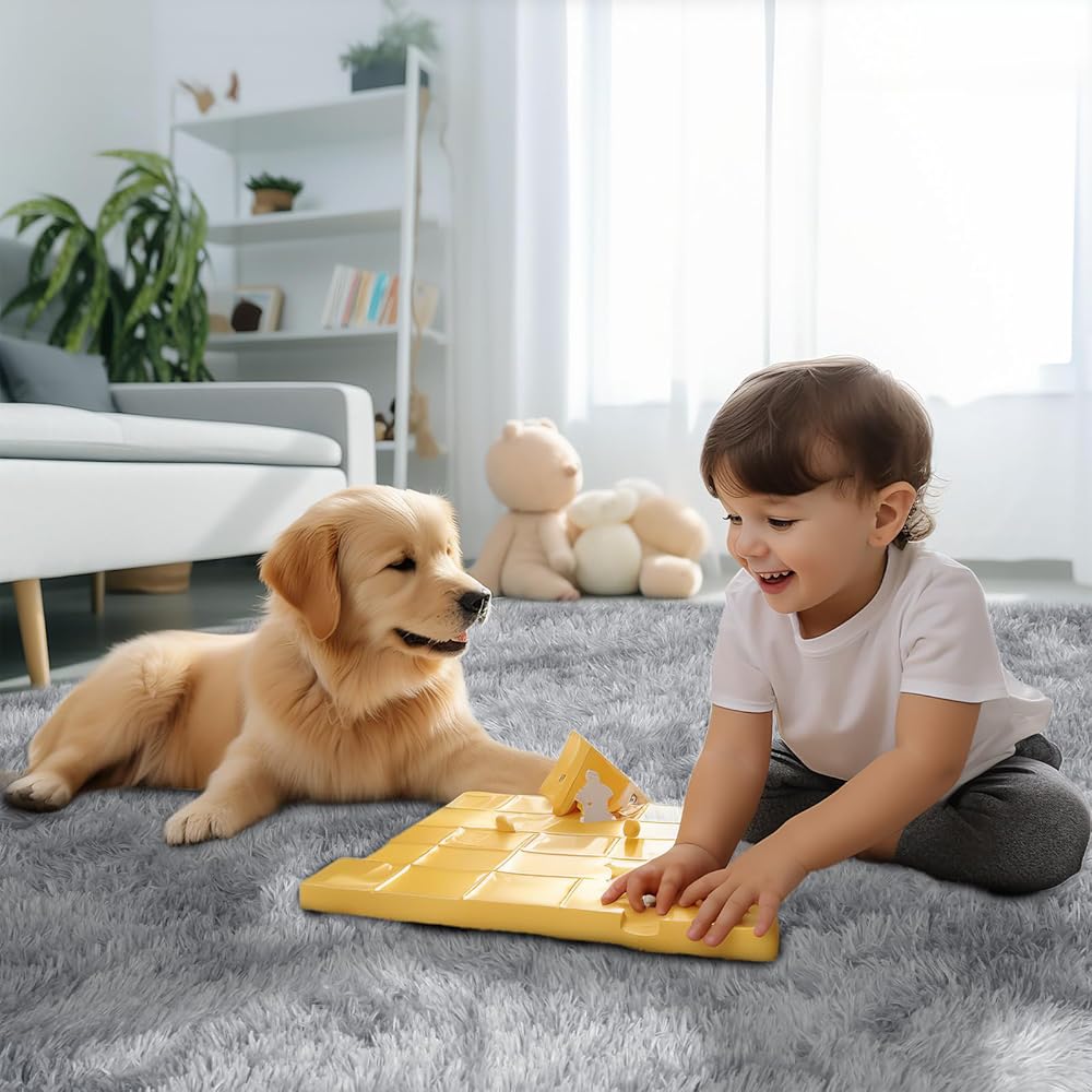 Sour Lemon Tapis de Salon, à Poils Longs, Tapis Chambre Gris, 200 x 300 cm, antidérapant, Extra Large, Moelleux et Moderne, pour Chambre à Coucher, Chambre d'enfant : Cuisine et Maison