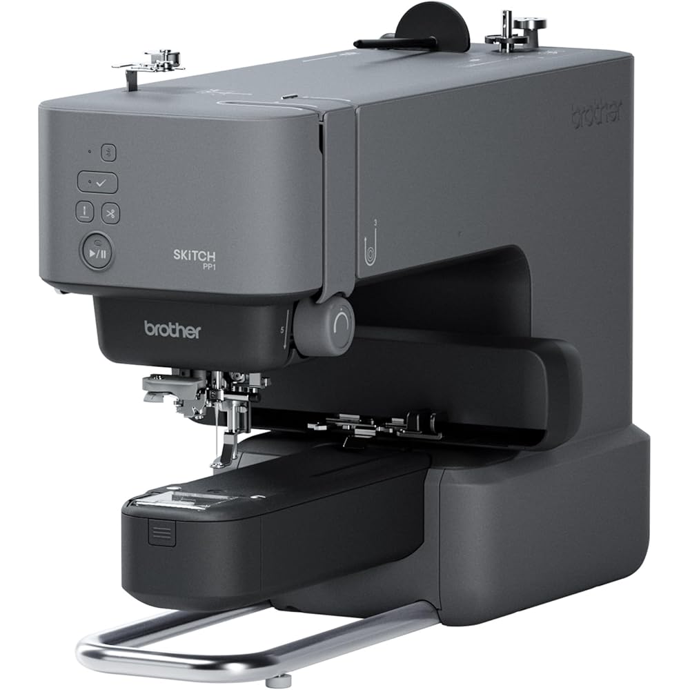 Artemio BROTHER SKITCH PP1 BRODEUSE AUTOMATIQUE, Gris : Cuisine et Maison