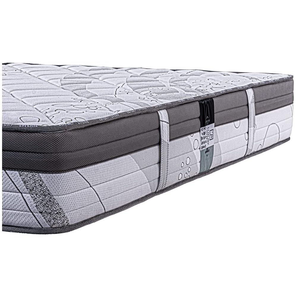 Luxury Literie Matelas 140 x 190 cm | Mousse A Mémoire De Forme | ViscoPlus | Adaptabilité Optimale | Système Mousse HR | 10 Zones De Confort | 26 cm (+/- 2cm) | Toutes Les Dimensions : Cuisine et Maison