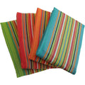 DG Collections Lot de 4 torchons de cuisine 100 % coton naturel - 40,6 x 71,1 cm - Multi-usages - Très doux - Très absorbant - Non pelucheux - Design gaufré : Cuisine et Maison