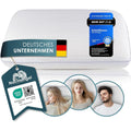 Nachtengel Oreiller orthopédique en mousse à mémoire de forme, ergonomique et contre les douleurs cervicales, pour tous les types de sommeil (coussin de positionnement sur le dos, le ventre et le côté : Cuisine et Maison
