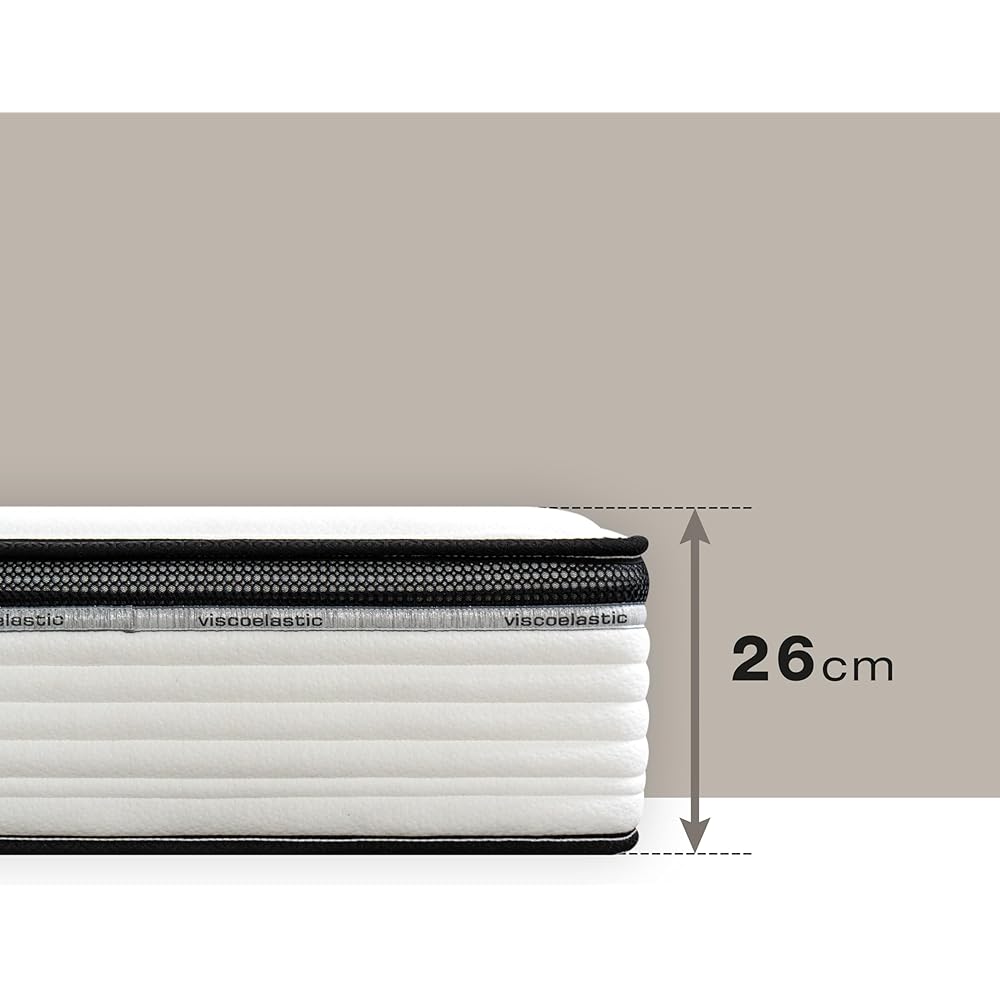 Kuo Dream | Matelas Bio Memory | Ferme | Viscoélastique INNOGEL | 80 x 190 cm : Bébé et Puériculture