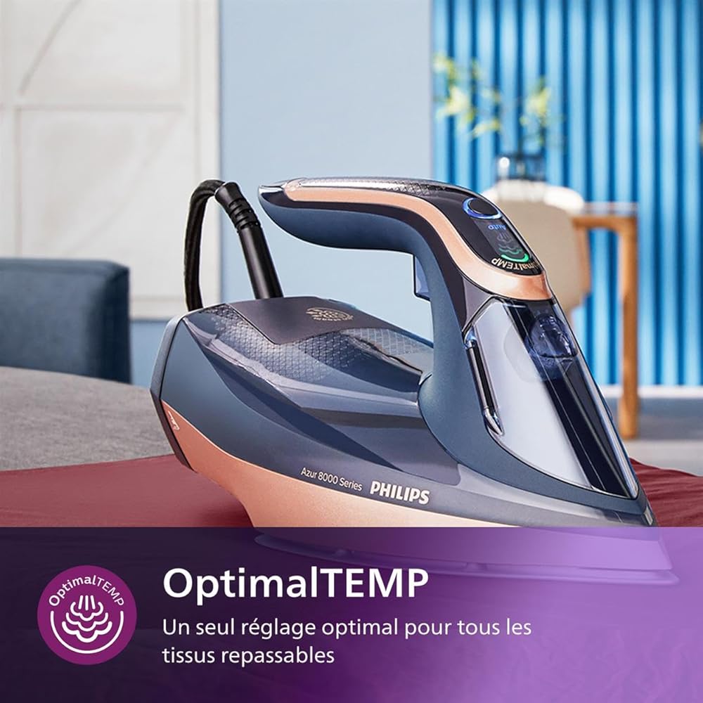 Philips Fer à Vapeur Azur 8000 Series 3000W