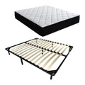 IZTOSS Luxe Matelas 140x190 Epaisseur 26 CM .Mousse A Mémoire - Matelas 140x190CM avec Sommier pour Lit : Cuisine et Maison