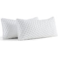 BedStory Lot de 2 oreillers en mousse à mémoire de forme, réglables en hauteur 40 x 80 cm, coussin de soutien cervical déchiqueté certifié Öko-Tex pour dormir sur le dos et sur le côté, housse lavable : Cuisine et Maison
