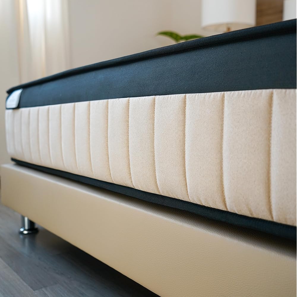 WIN REST Colchon Cesar Matelas, Coton Polyuréthane, 140x180 cm : Cuisine et Maison
