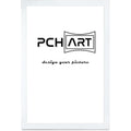 PCH[art] New Alaya Cadre photo, couleur : blanc brillant, dimensions : 84 x 119 cm, format A0 cm, cadre intemporel et simple, pour posters, photos et portraits : Cuisine et Maison