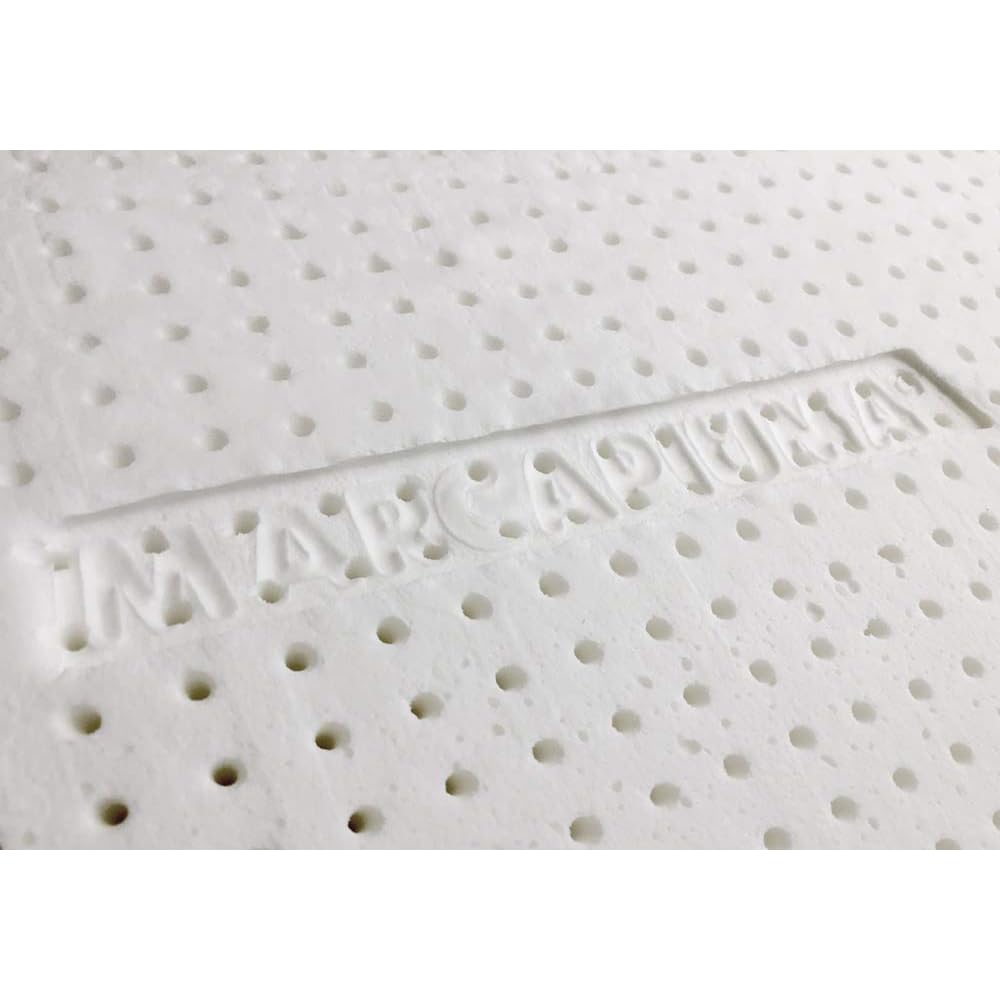 Marcapiuma - Oreiller Mémoire de Forme Gel Modèle Cervicale - Housse Coton - Coussin Ergonomique Orthopédique avec Gel Aéré Frais en ÉTÉ - Chaud en Hiver - Dispositif Médical - 100% Made in Italy : Cuisine et Maison