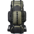 Amazon Basics Sac à Dos de randonnée à Armature intérieure avec Housse de Pluie, 65 L, Vert : Sports et Loisirs