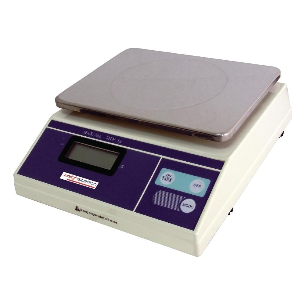Vogue Échelle de plate-forme numérique (non estampillée par le gouvernement) 15 kg Grad. 5g kg/lb : Livres
