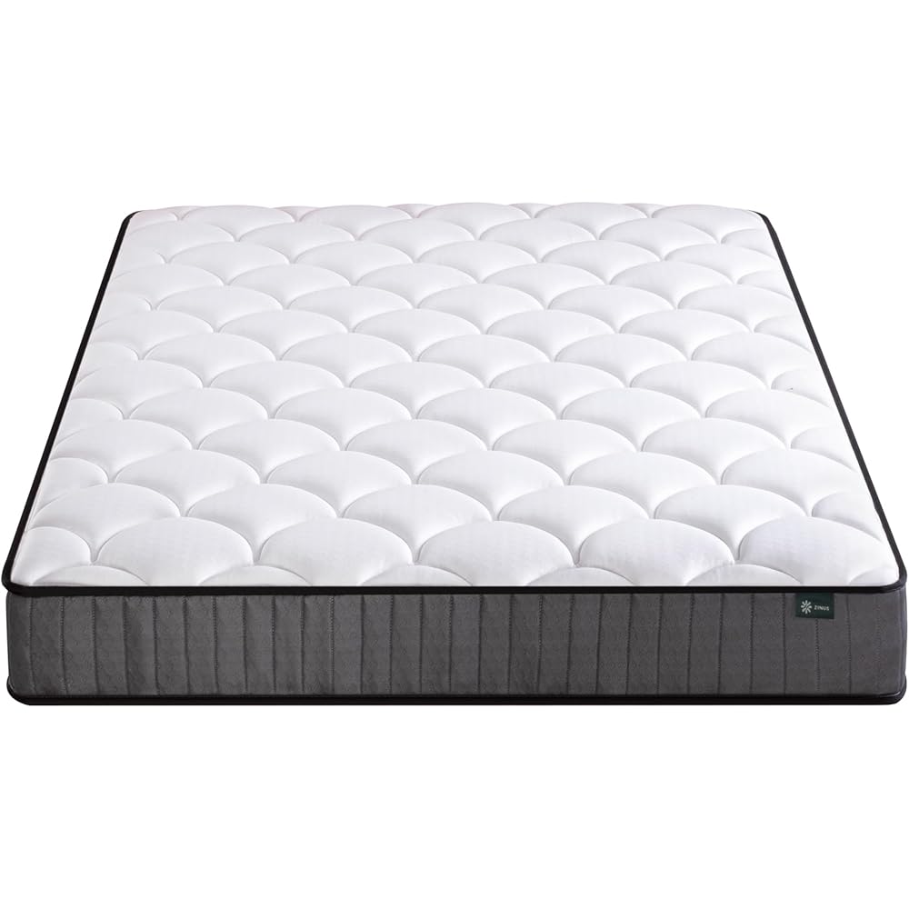 Zinus - Matelas 140x190 - Hauteur 15 cm - Matelas Hybride en Mousse à Mémoire de Forme - Durable et Respirant - Durable et doux pour la peau | Matelas pour lit adulte et enfant - Couchage Indépendant : Cuisine et Maison