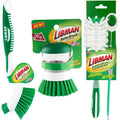 Libman Kit de brosses à Vaisselle et Bouteilles | Brosses de Nettoyage pour Une Utilisation en Cuisine | Brosse à Paille | Brosses à récurer pour Vaisselle | Brosse de Cuisine pour Gros travaux | : Bricolage