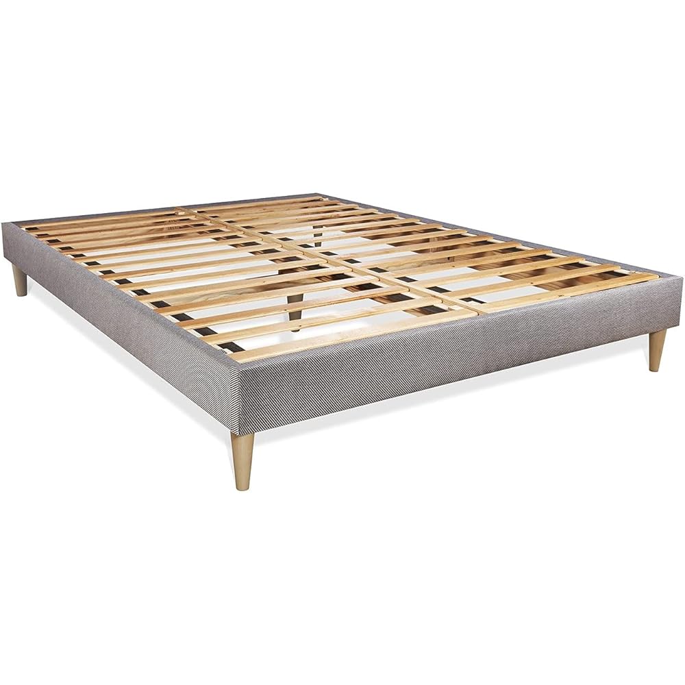 Actisom - Ensemble Matelas+Sommiers 140 x 190 cm - Mousse à Mousse à mémoire de Forme - Matelas pour 2 Personnes- Épaisseur : 26 cmcm - Soutien et Confort : Ferme - Marque Française : Cuisine et Maison